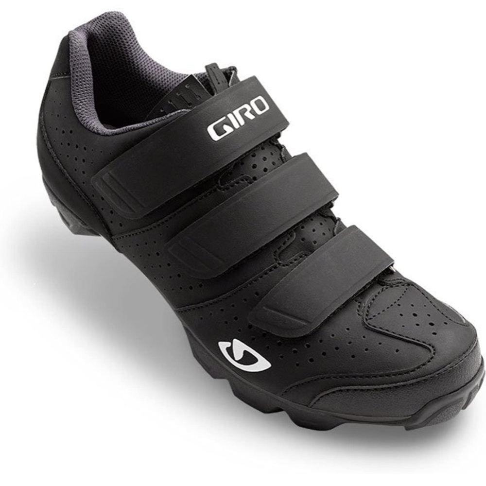 Giro Riela black Velcro cycling shoe Size 6.5